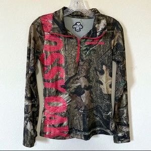 Mossy Oak 1/4 zip break-up Infinity